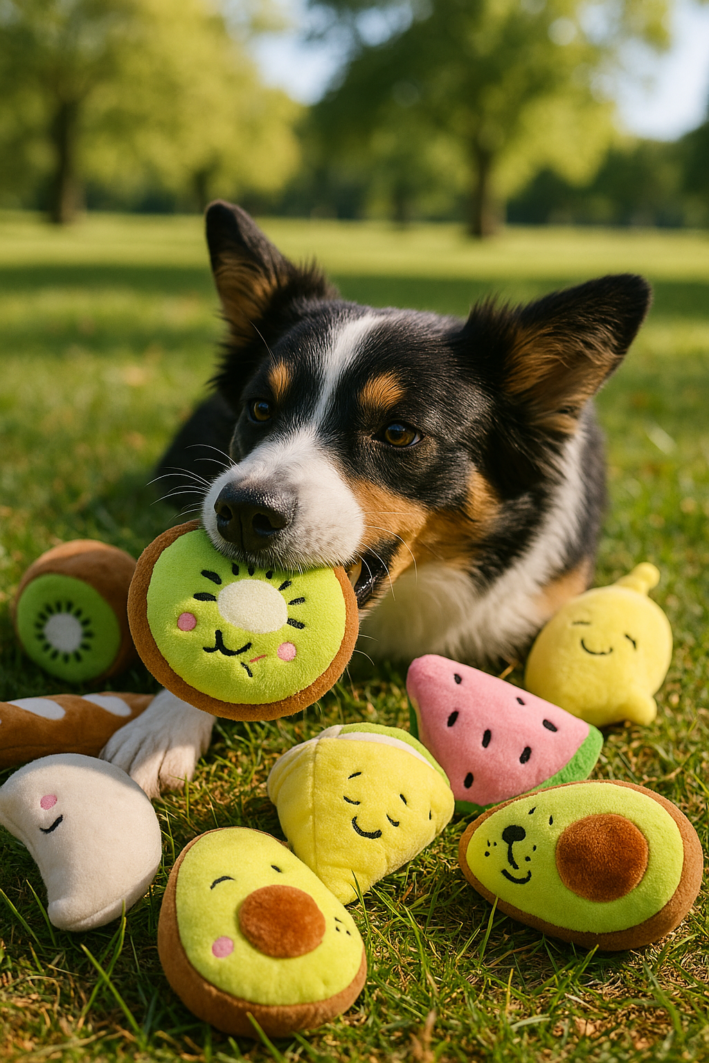 Creative Fruit Pet Toys