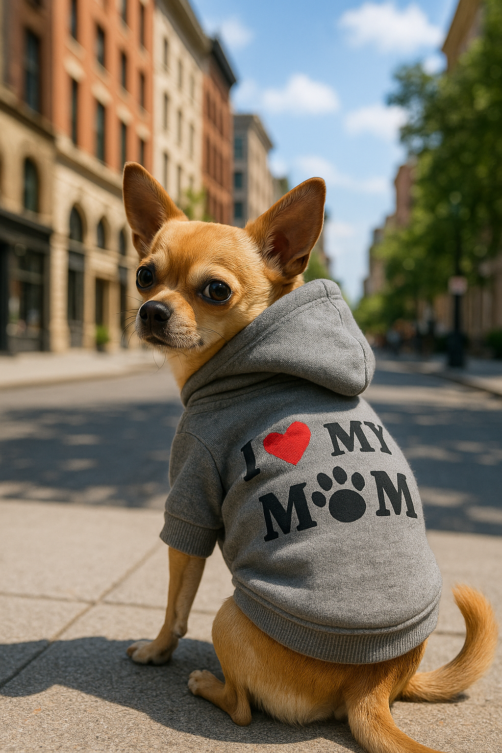 Pawtique Fashion Original Mom Lover Hoodie