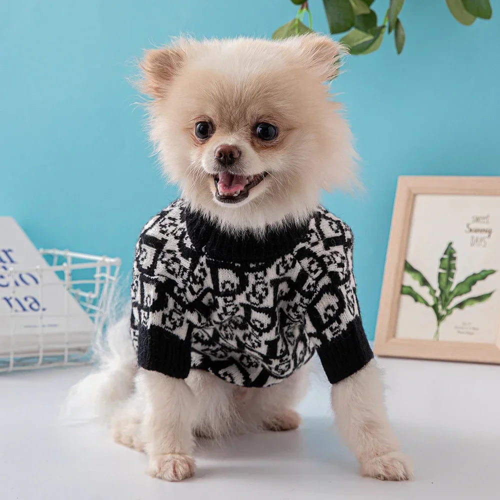 Pawtique Fashion Original Retro Designer Pet Sweater