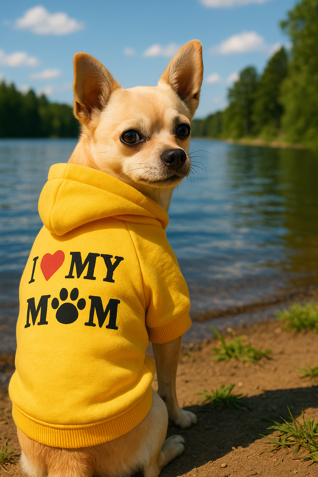 Pawtique Fashion Original Mom Lover Hoodie