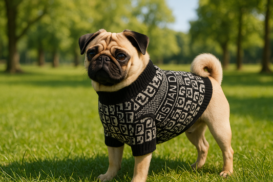 Pawtique Fashion Original Retro Designer Pet Sweater