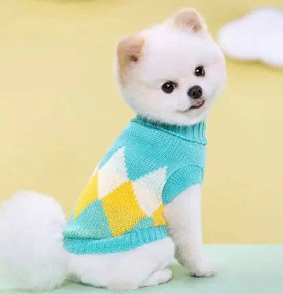 Pawtique Fashion Throwback Floral Pet Sweater