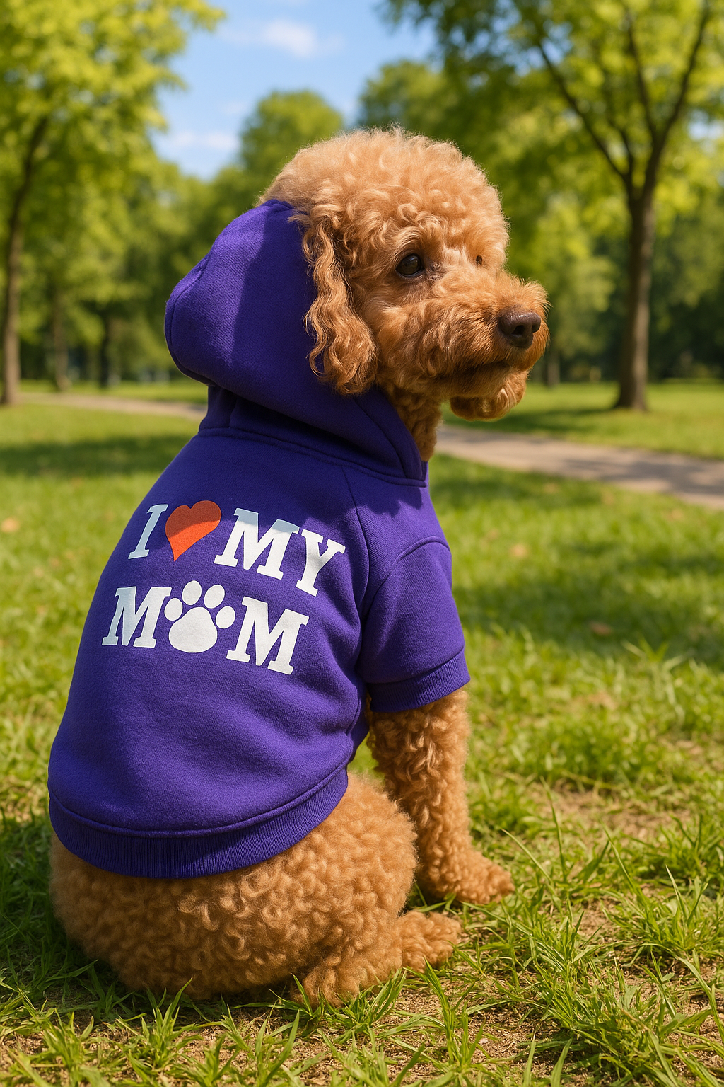 Pawtique Fashion Original Mom Lover Hoodie